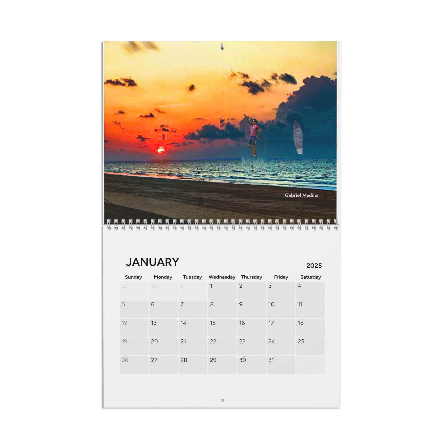 Good Morning Galveston! a full color photography calendar by The Back Lot featuring the photography of Terry Bridgwater.