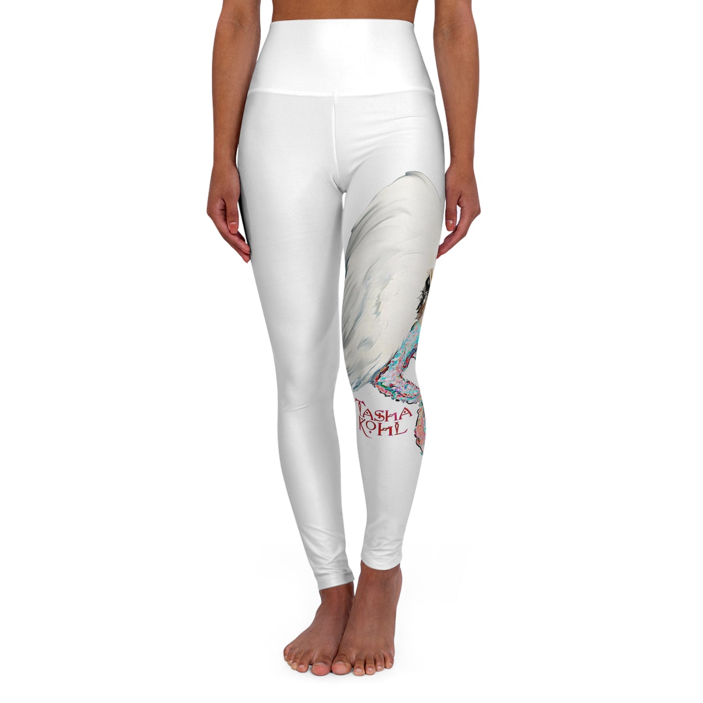 Tasha's High Waisted Yoga Leggings (AOP)