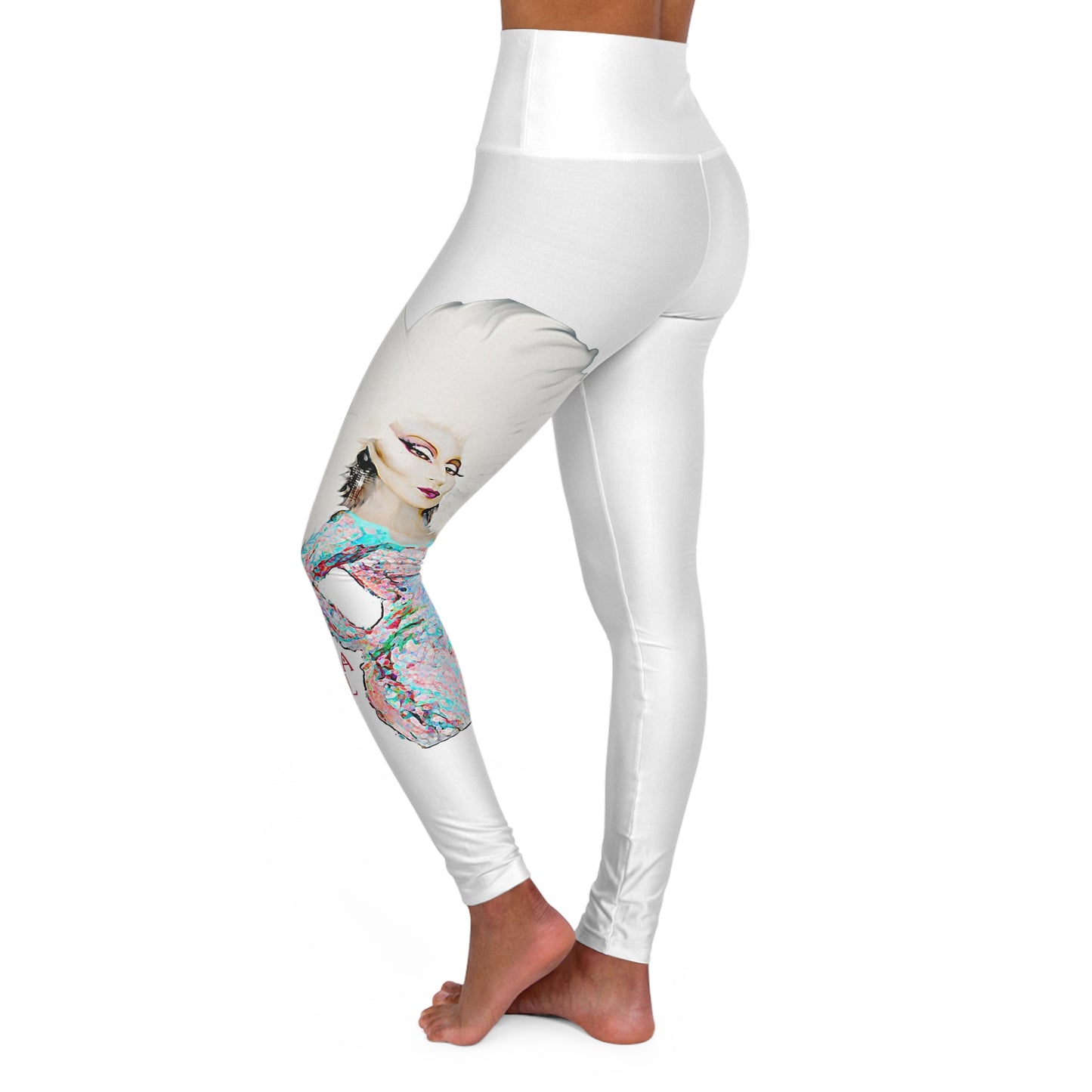 Tasha's High Waisted Yoga Leggings (AOP)